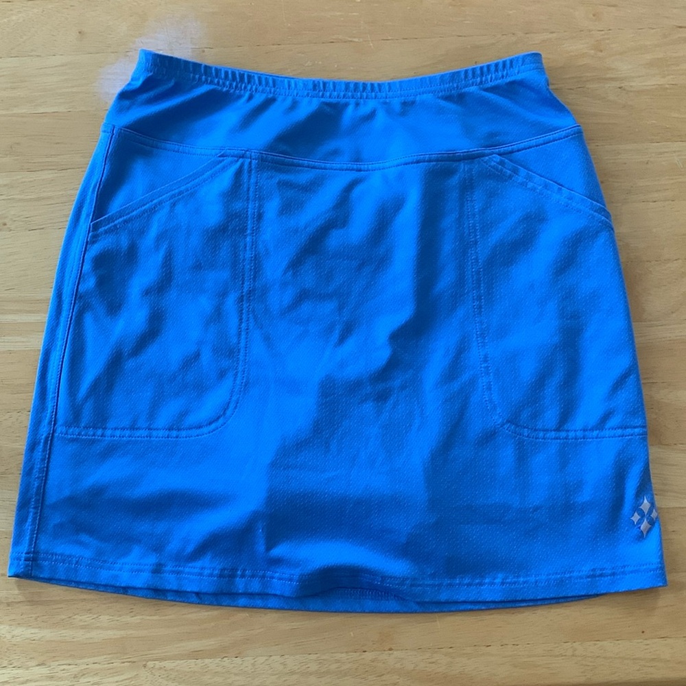 JoFit Women's Royal Blue Elastic Waist Skort w/ Pockets, Size S